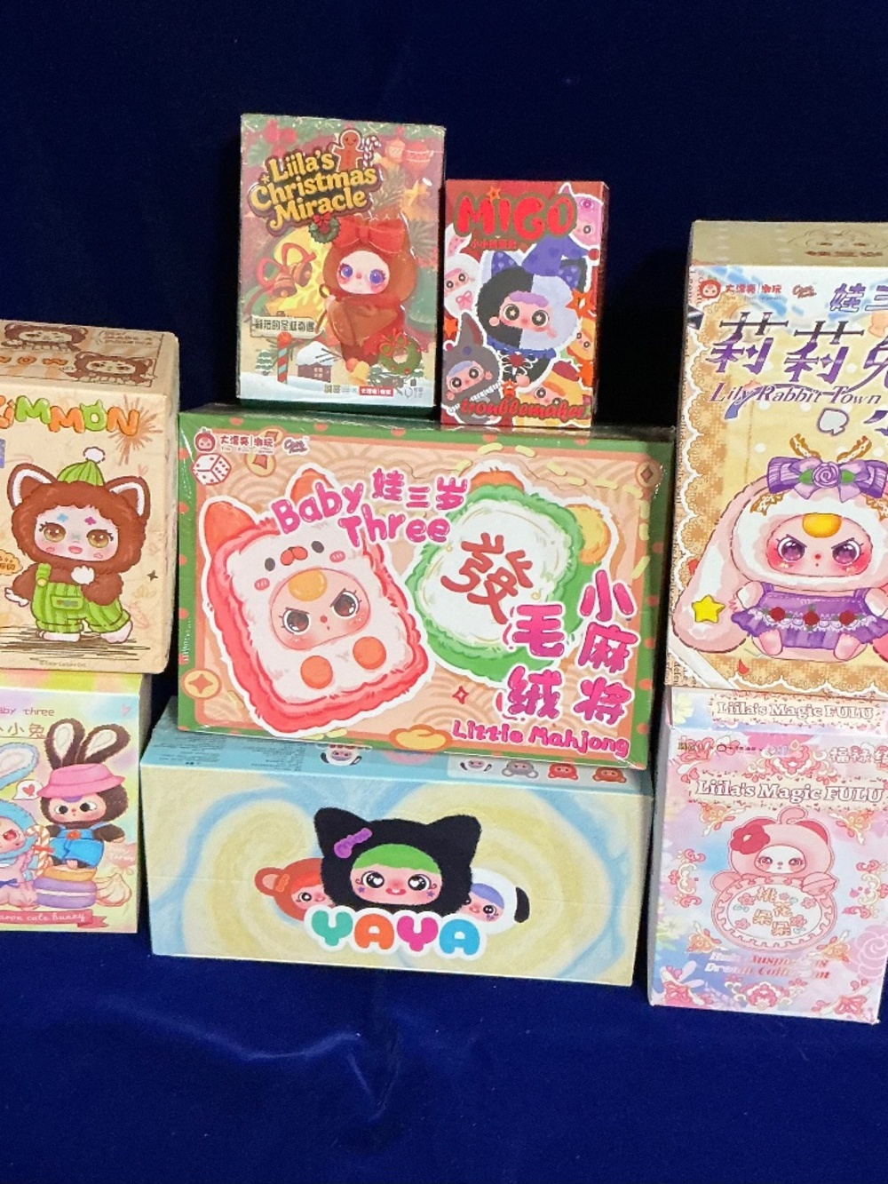 Baby Three unopened box lot